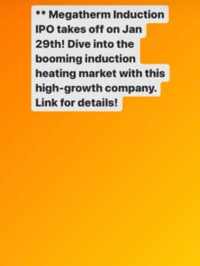 **Megatherm Induction IPO: Red-Hot Investment or Burning Fingers? **