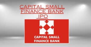 Capital Small Finance Bank IPO