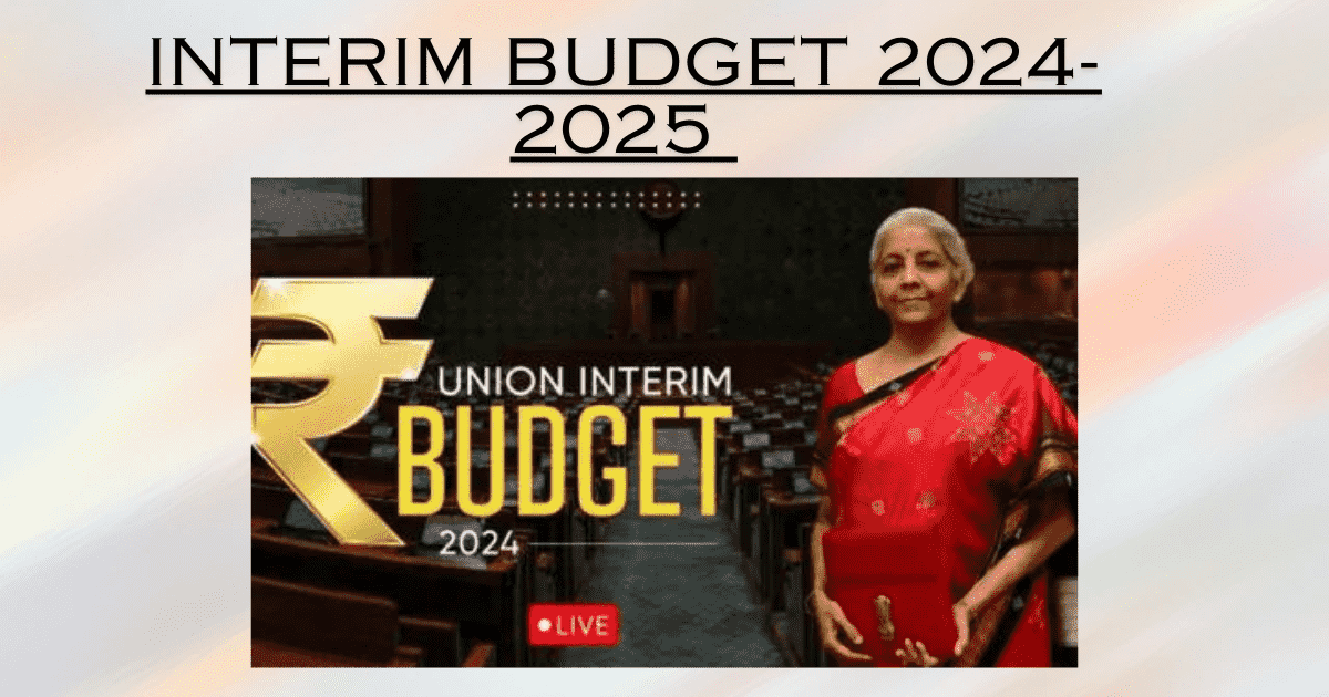 Interim Budget 2024-2025