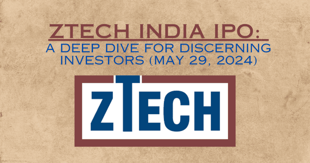 Ztech India IPO