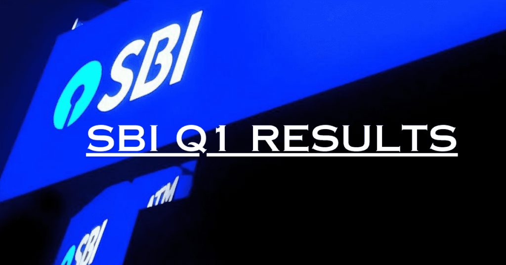 SBI Q1 Results