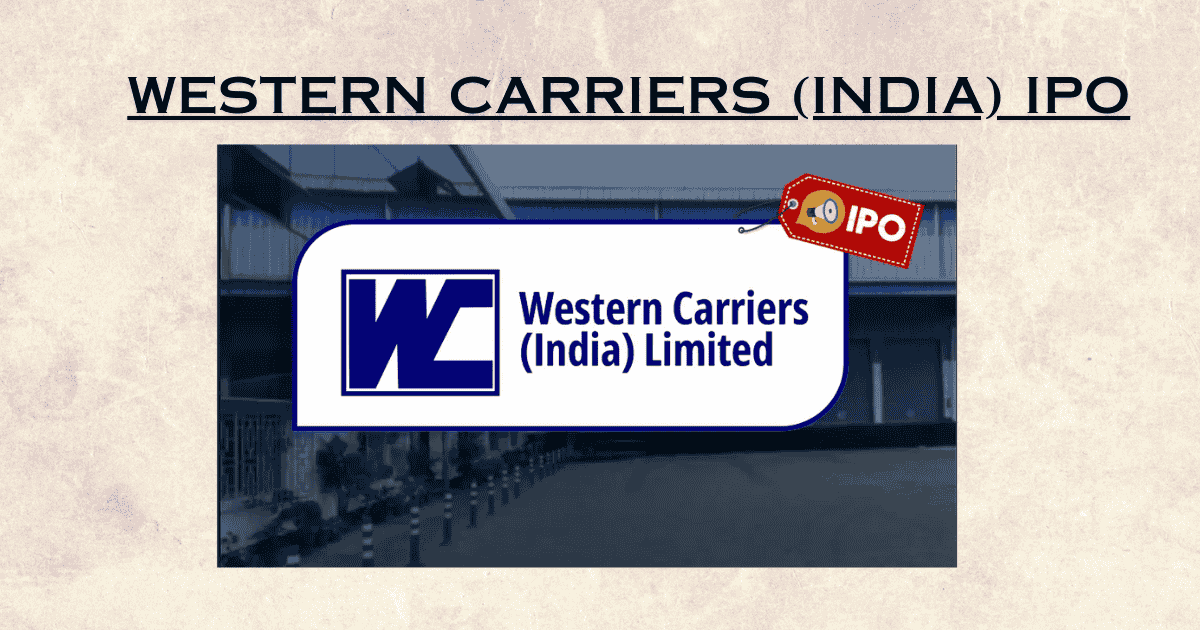 Western Carriers (India) IPO