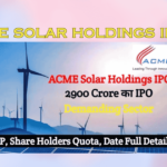 ACME Solar Holdings IPO