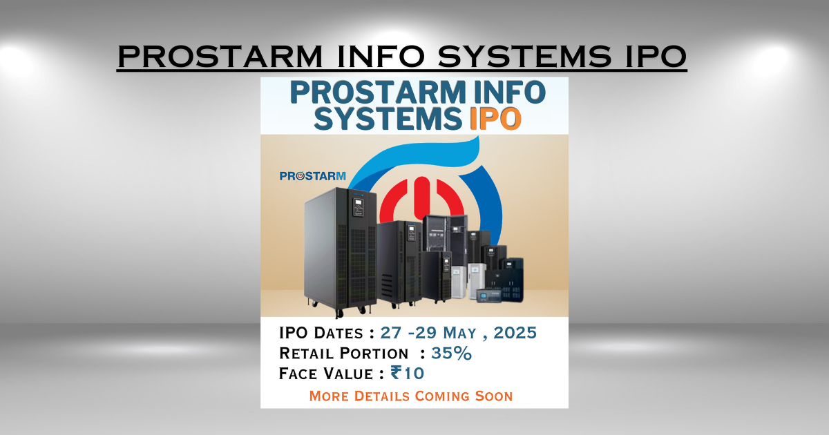 Prostarm Info Systems IPO