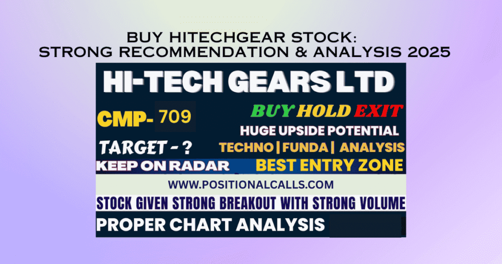 Buy HITECHGEAR Stock