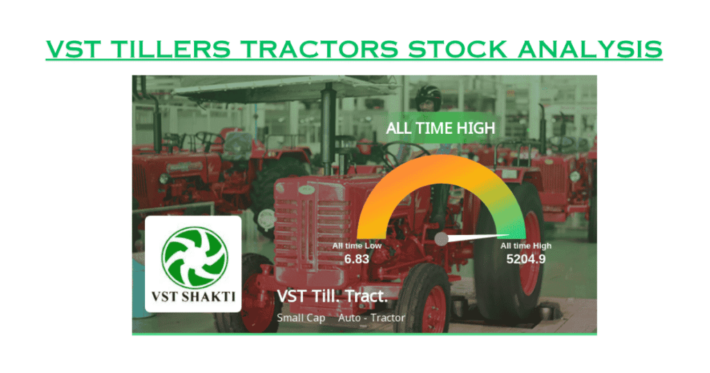 VST Tillers Tractors Stock Analysis