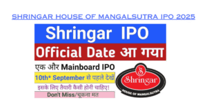 Shringar House of Mangalsutra IPO 2025
