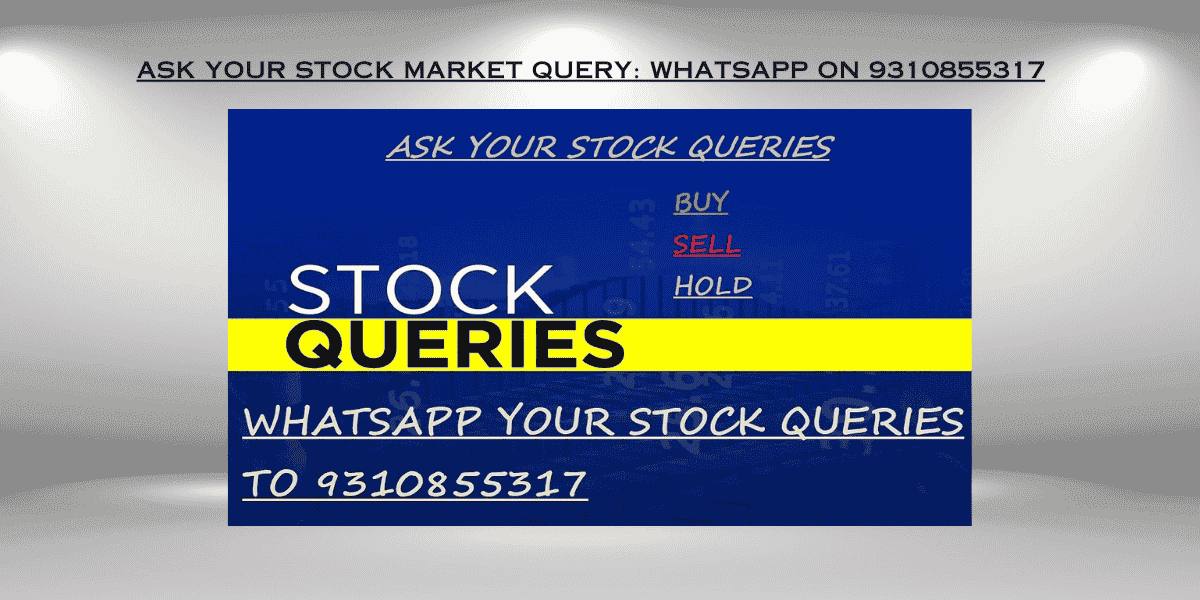 Ask Your Stock Market Query Here