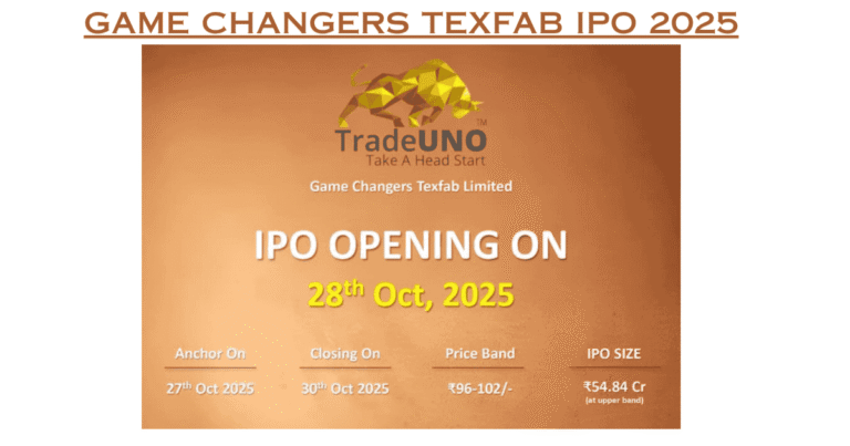 Game Changers Texfab IPO 2025: Comprehensive Analysis, GMP, and Investment Insights
