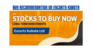 Buy Recommendation on Escorts Kubota