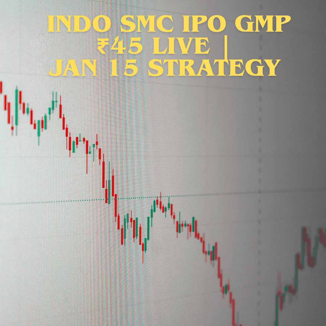 INDO-SMC-IPO-GMP-₹45-Live-Jan-15-Strategy-2 INDO SMC IPO GMP ₹45 Live | Jan 15 Strategy