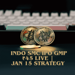INDO SMC IPO GMP ₹45 Live | Jan 15 Strategy