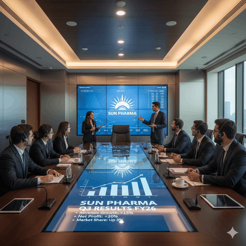 Gemini_Generated_Image_3euuy73euuy73euu-1 Sun Pharma Q3 Results FY26: Net Profit at ₹2,523 Crore; Revenue at ₹12,146 Crore