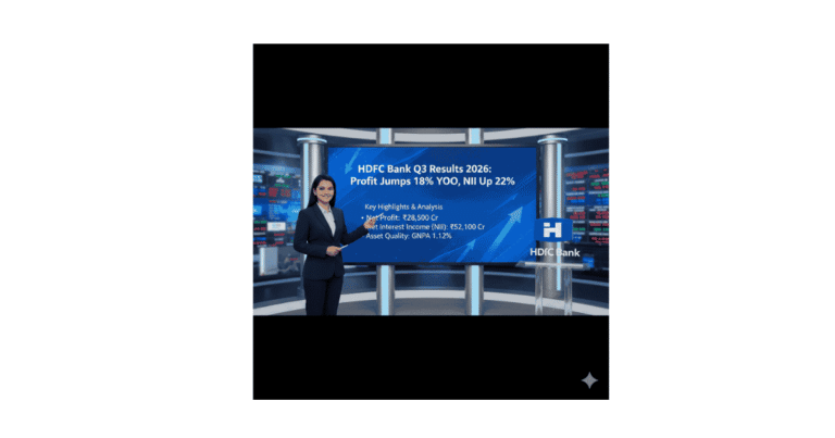 HDFC Bank Q3 Results 2026: Profit Rises 11.5% to ₹18,654 Crore as NPAs Improve