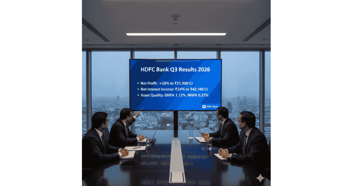 Rapid-Fleet-IPO-76-1-12 HDFC Bank Q3 Results 2026: Profit Rises 11.5% to ₹18,654 Crore as NPAs Improve