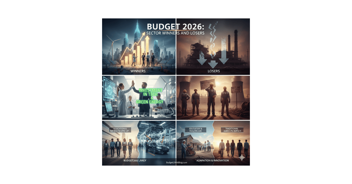 Budget 2026 sector winners and losers