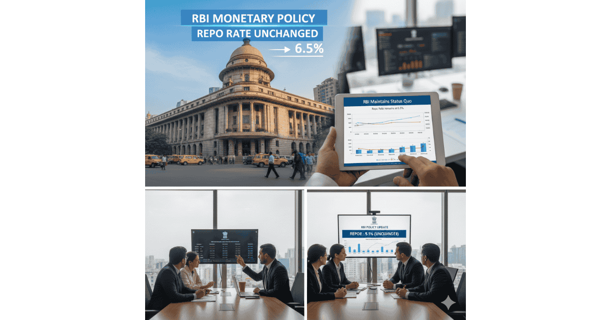 Rapid-Fleet-IPO-77-1-1 RBI Repo Rate Unchanged; NBFC Relief and Cyber Fraud Norms Signal Policy Stability