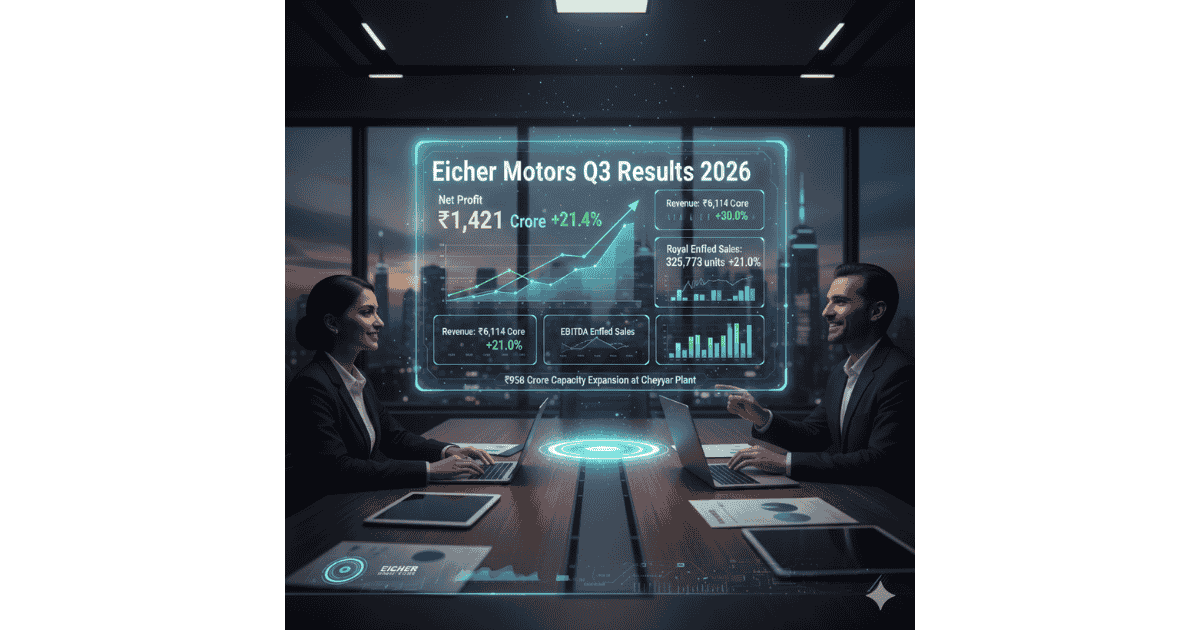 Rapid-Fleet-IPO-77-1-9 Eicher Motors Q3 Results 2026: Profit Jumps 17% to ₹1,369 Crore on Royal Enfield Growth