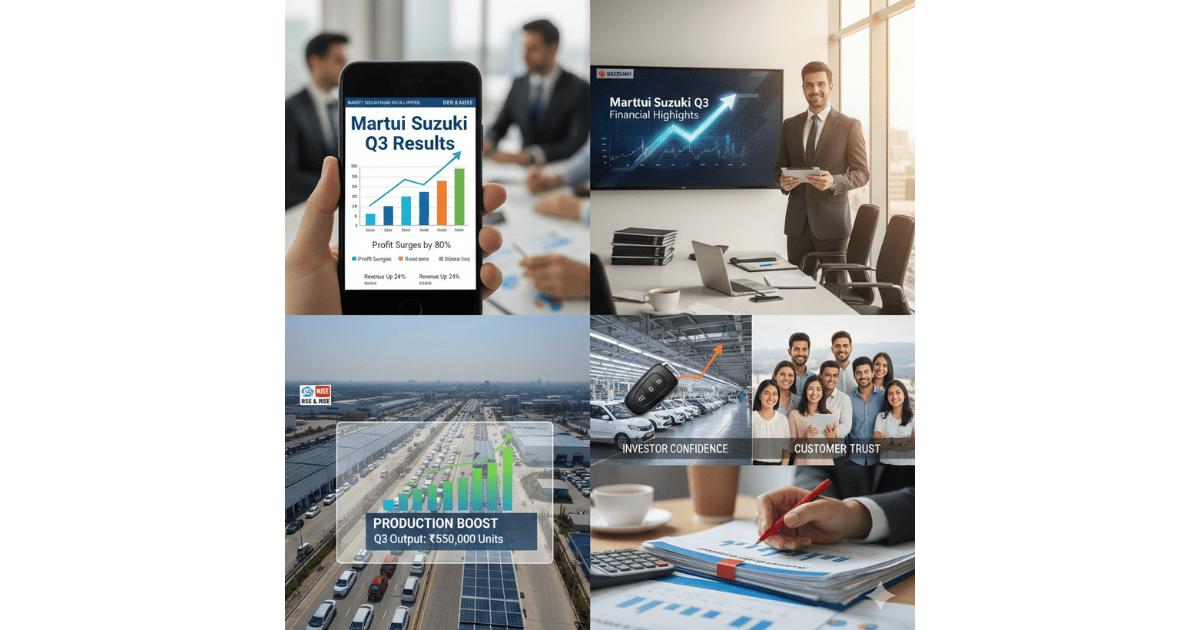 Rapid-Fleet-IPO-81-1-8 Maruti Suzuki Q3 Results: Profit Rises 4% to ₹3,794 Crore, Revenue Jumps 29%