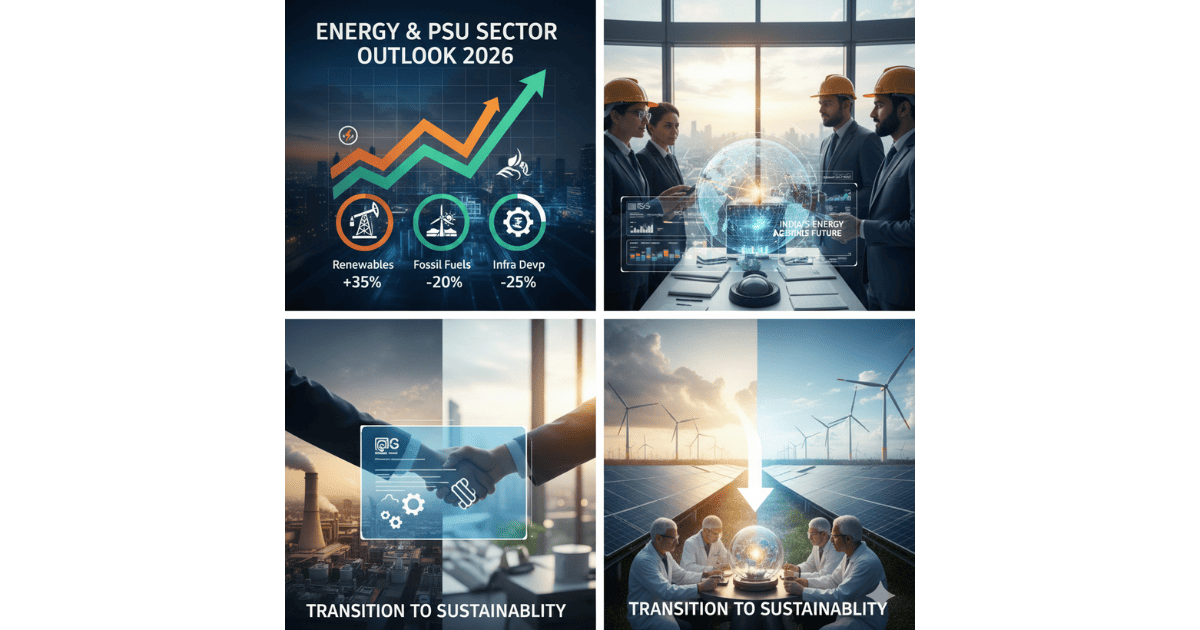 Rapid-Fleet-IPO-81-2 Energy & PSU Sector Outlook 2026: 5 Positive Drivers Powering Oil, Power, and Defence Stocks