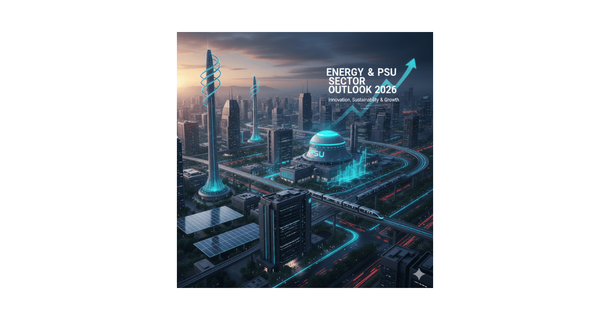 Energy & PSU Sector Outlook 2026: 5 Positive Drivers Powering Oil, Power, and Defence Stock