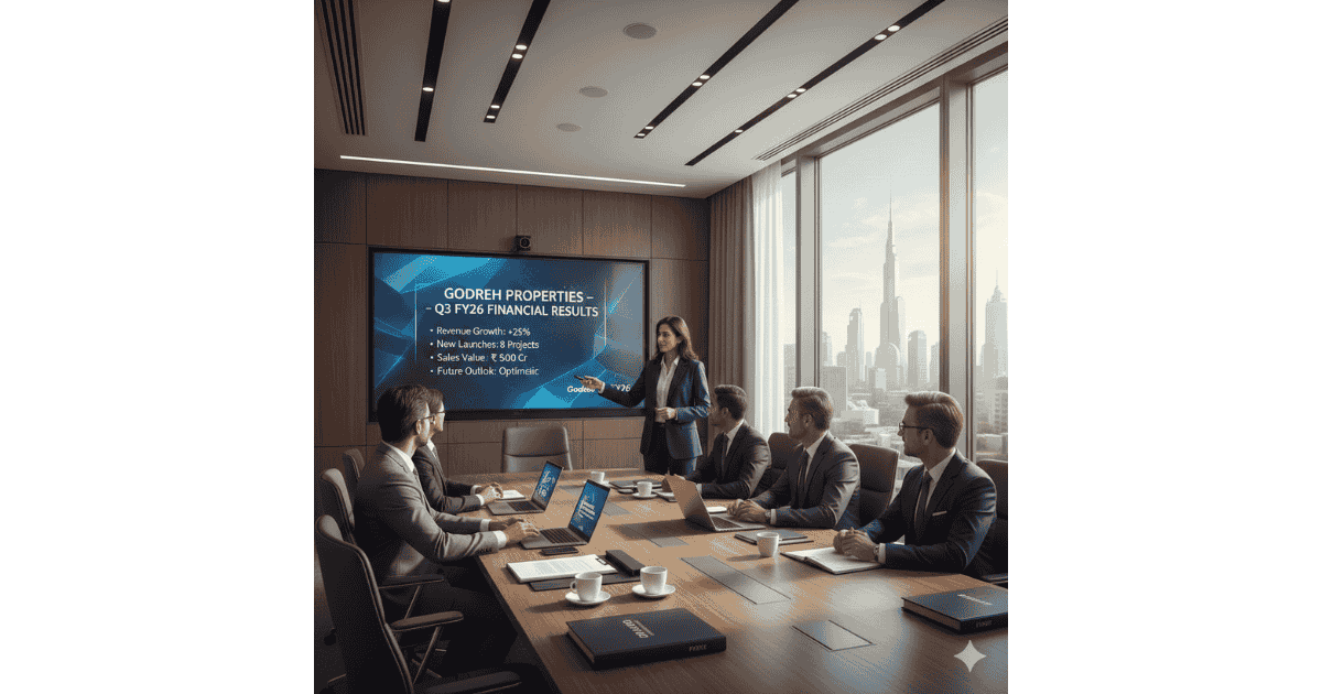 Rapid-Fleet-IPO-84-1-3 Godrej Properties Q3 Results FY26: Profit at ₹194 Crore