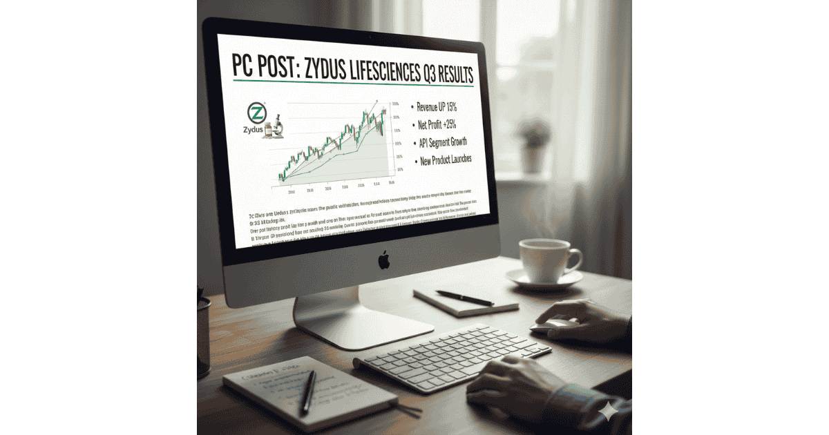 Rapid-Fleet-IPO-85-1-1 Zydus Lifesciences Q3 Results: Revenue Jumps 30% to ₹6,864 Crore, Profit at ₹1,111 Crore