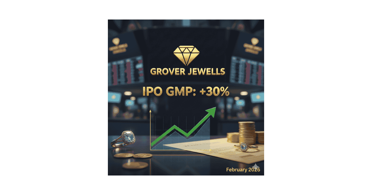 Grover Jewells IPO GMP Today