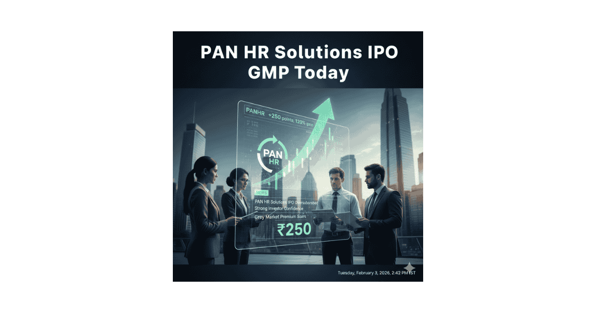 PAN HR Solutions IPO GMP Today