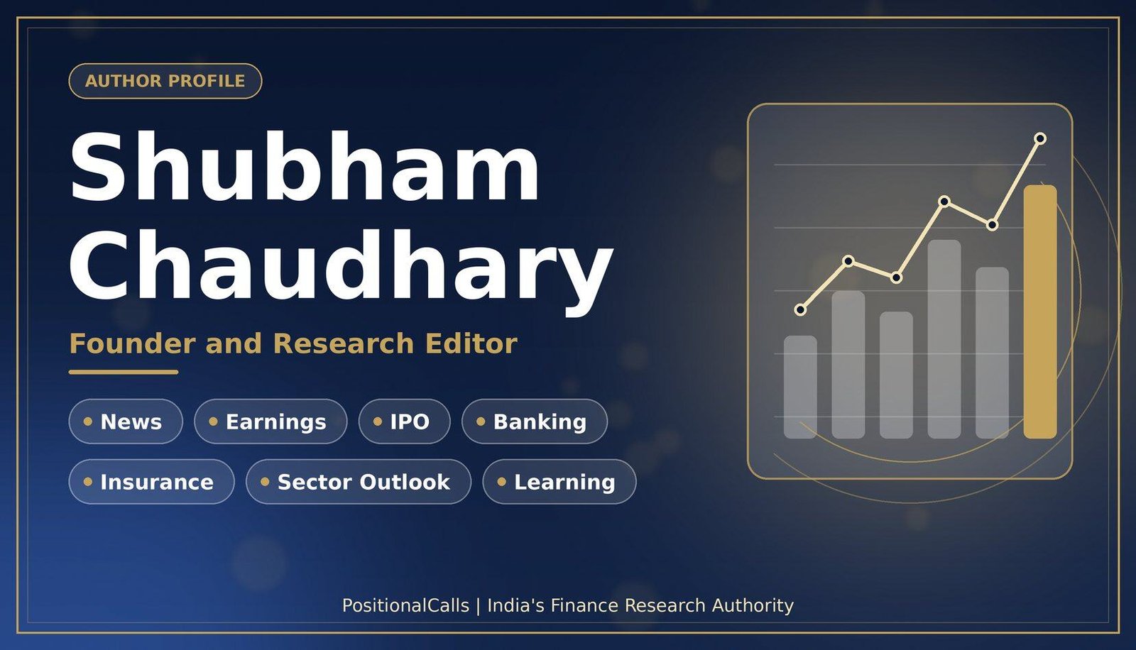 Shubham Chaudhary, founder of PositionalCalls.com: author profile